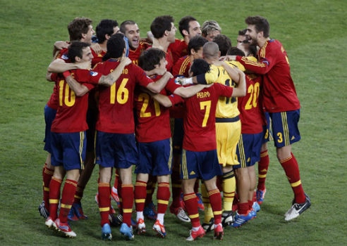 2008年欧洲杯四分之一赛：西班牙VS意大利，巅峰对决