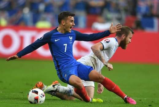 2016年欧洲杯四分之一赛：法国VS冰岛