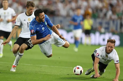 2016年欧洲杯四分之一决赛：德国VS意大利，经典对决