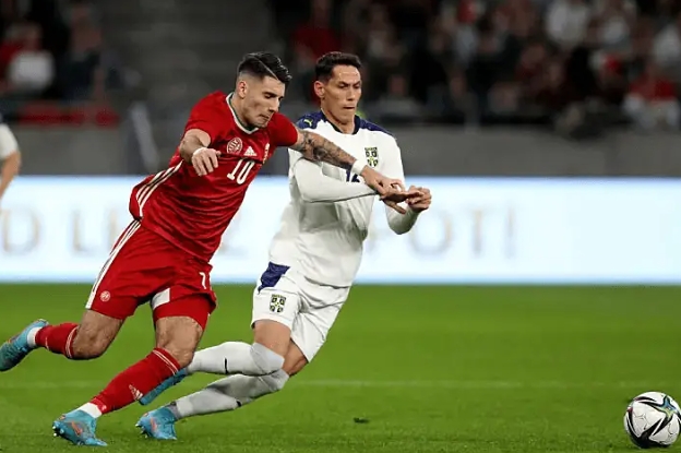 欧洲杯预选赛:匈牙利vs塞尔维亚激战布达佩斯