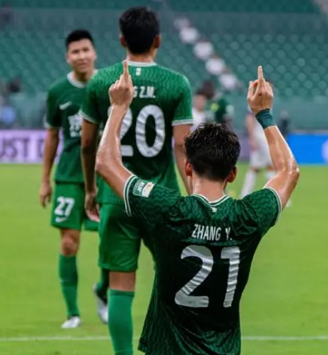 中超：北京国安 2-0 天津津门虎 古加张源闪耀赛场